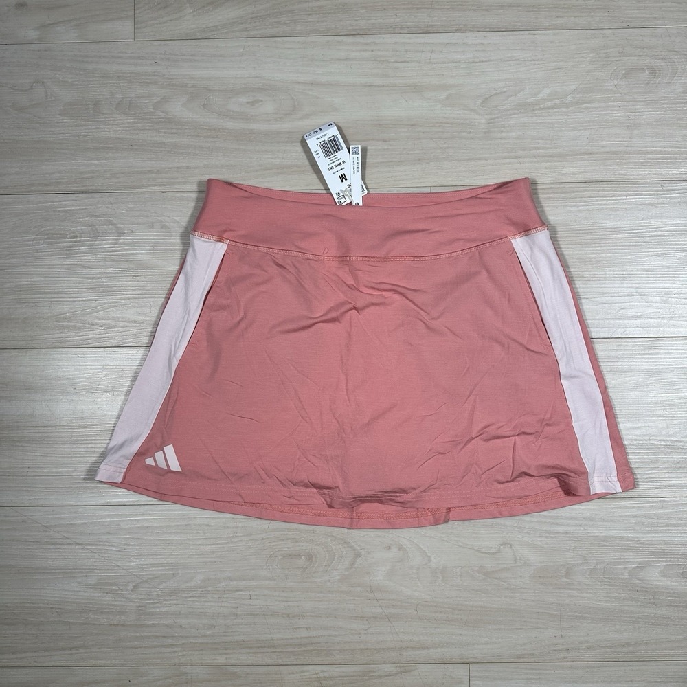ADIDAS GOLF Women's Cinch Skirt SKORT Wonder Clay Pink Size‎ Medium NWT Athletic